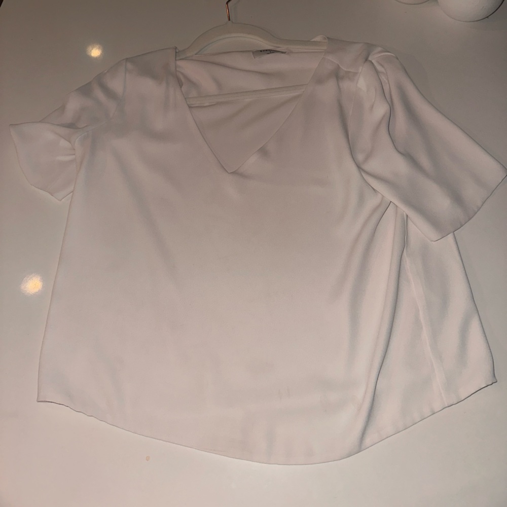 BABATON WHITE SHIRT, BARELY WORN